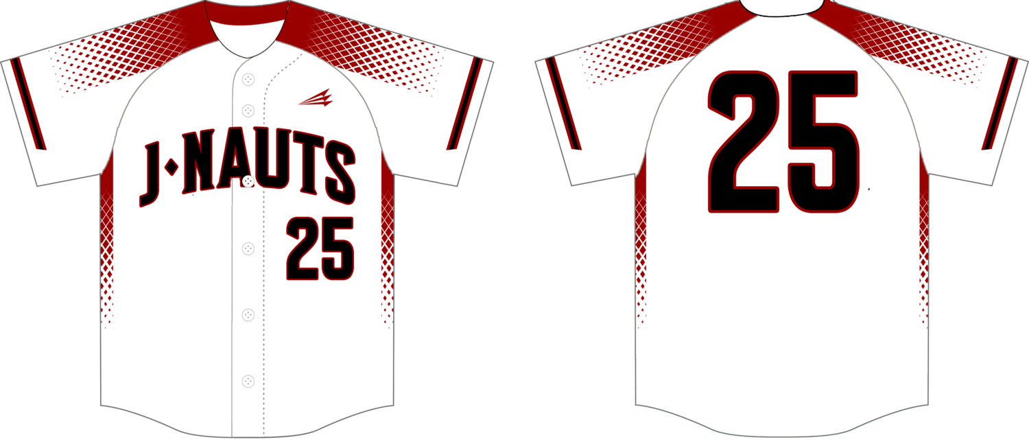 Juggernauts Custom Hexaflex Baseball Jersey #1C
