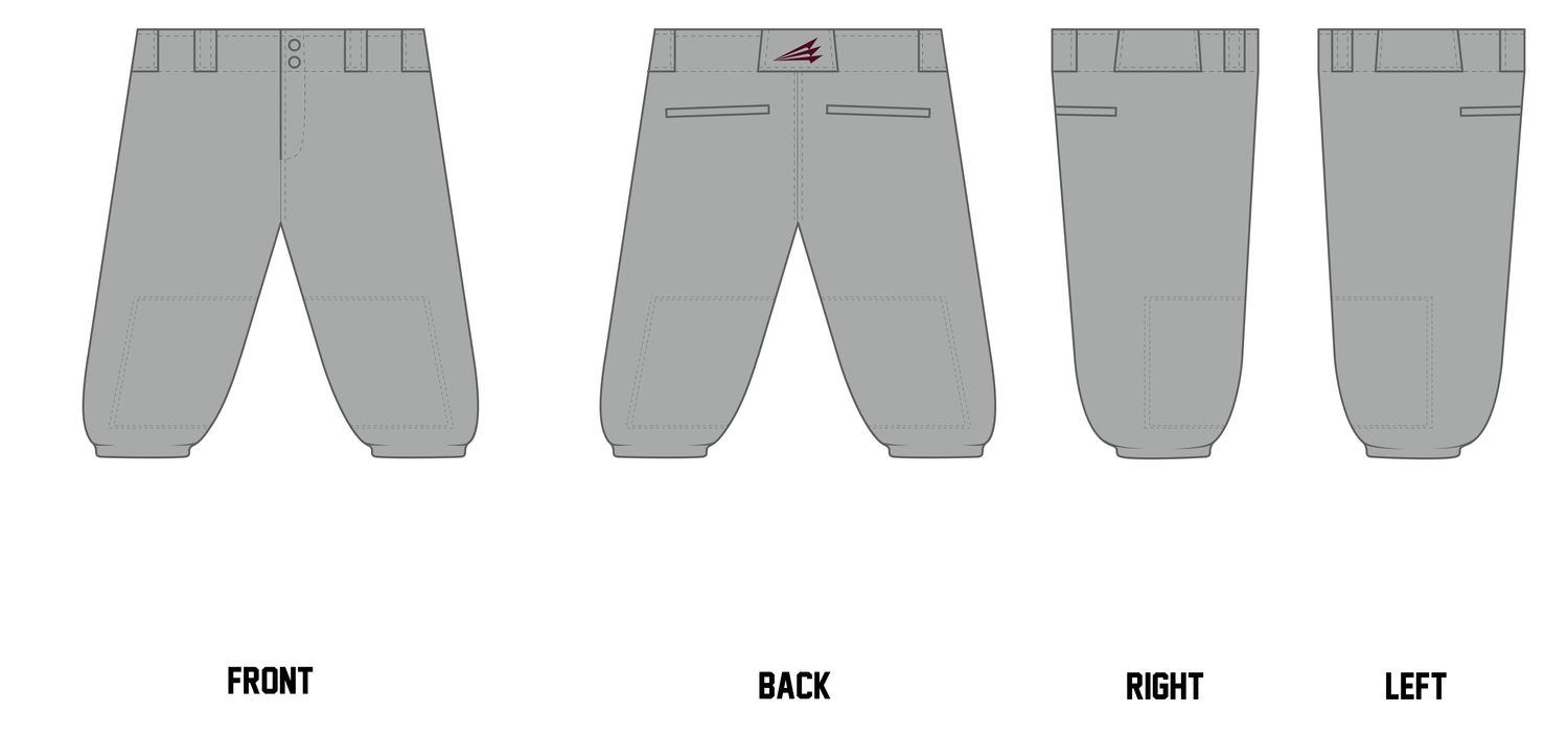 Mountain Grove High School Custom Vintage Knicker Baseball Pant #BP1