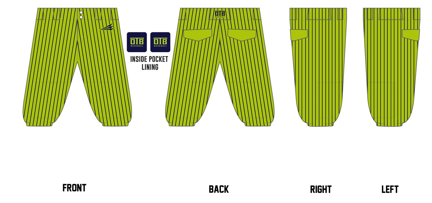 OTB Baseball Custom Knicker Baseball Pant #BP17B