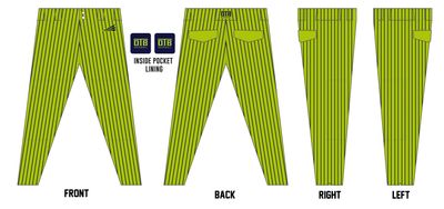 OTB Baseball Custom Athletic Baseball Pant #BP17