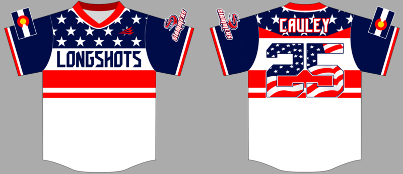 Slammers Longshots Custom Pro-Premier Baseball Jersey #4B