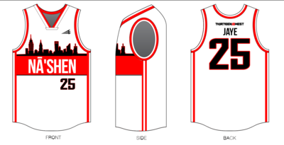Na&#39;Shen Custom HexaFlex Basketball Jersey - #1