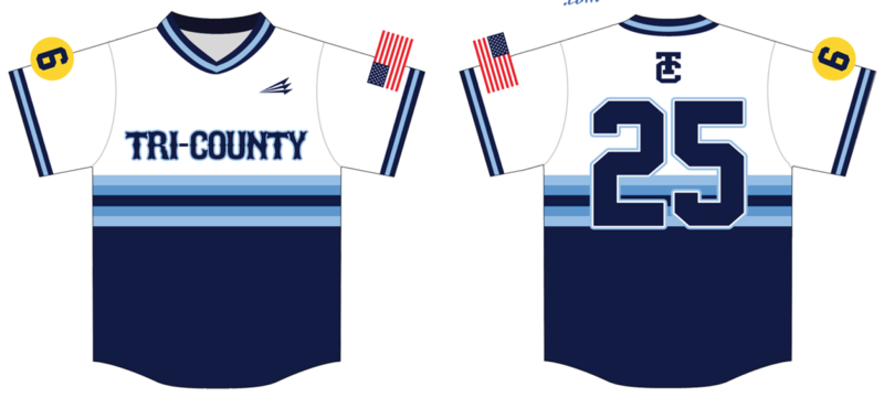 Tri-County Post 133 Custom HexaFlex Baseball Jersey #2