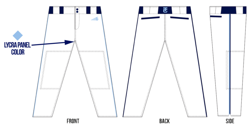 Tri-County Post 133 Custom Stacheman Elite Long Baseball Pants #BP1a