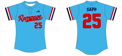Rampage Softball Custom NanoDri Softball Jersey #J3b