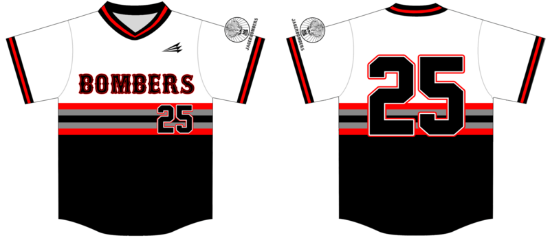 Jagerbombers Custom NanoDri Baseball Jersey #3