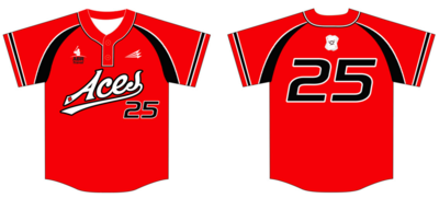 Arlington Aces Custom Baseball Jersey #1c
