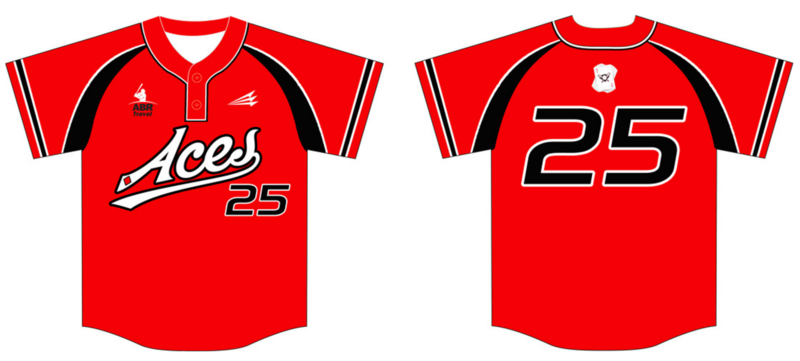 Arlington Aces Custom Baseball Jersey #1c