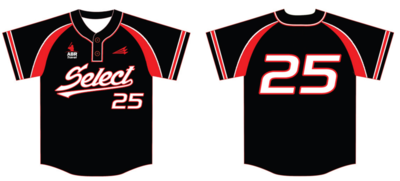 Arlington Select Custom Baseball Jersey #1c