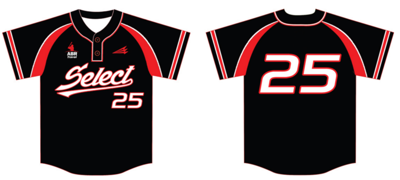 Arlington Select Custom Baseball Jersey #1c