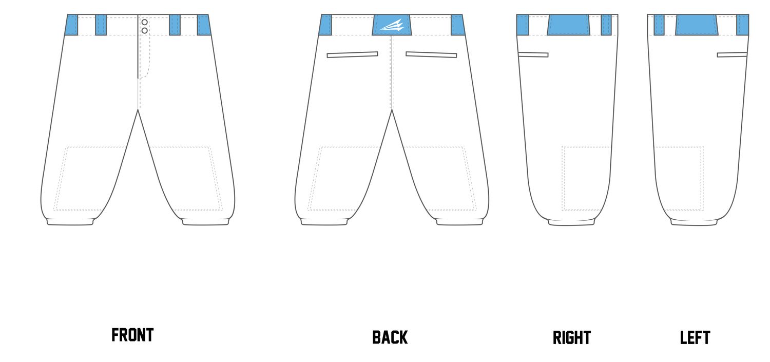 Bubblegum Bombers Custom Knicker Baseball Pant #BP1