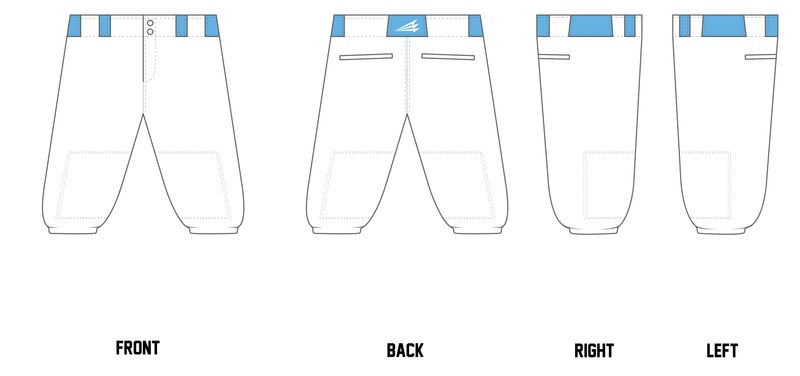 Bubblegum Bombers Custom Knicker Baseball Pant #BP1