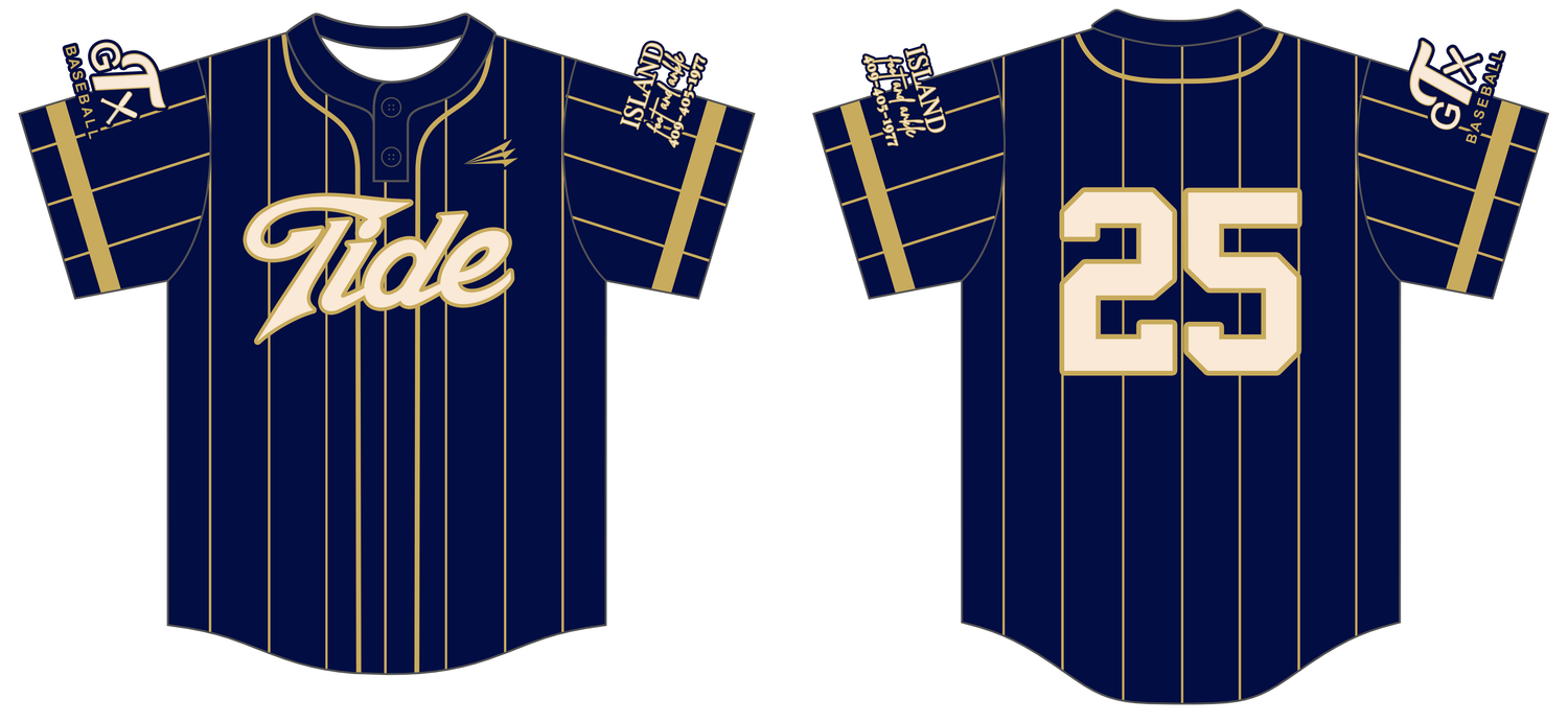 Tide Custom NanoDri Baseball Jersey #J1D