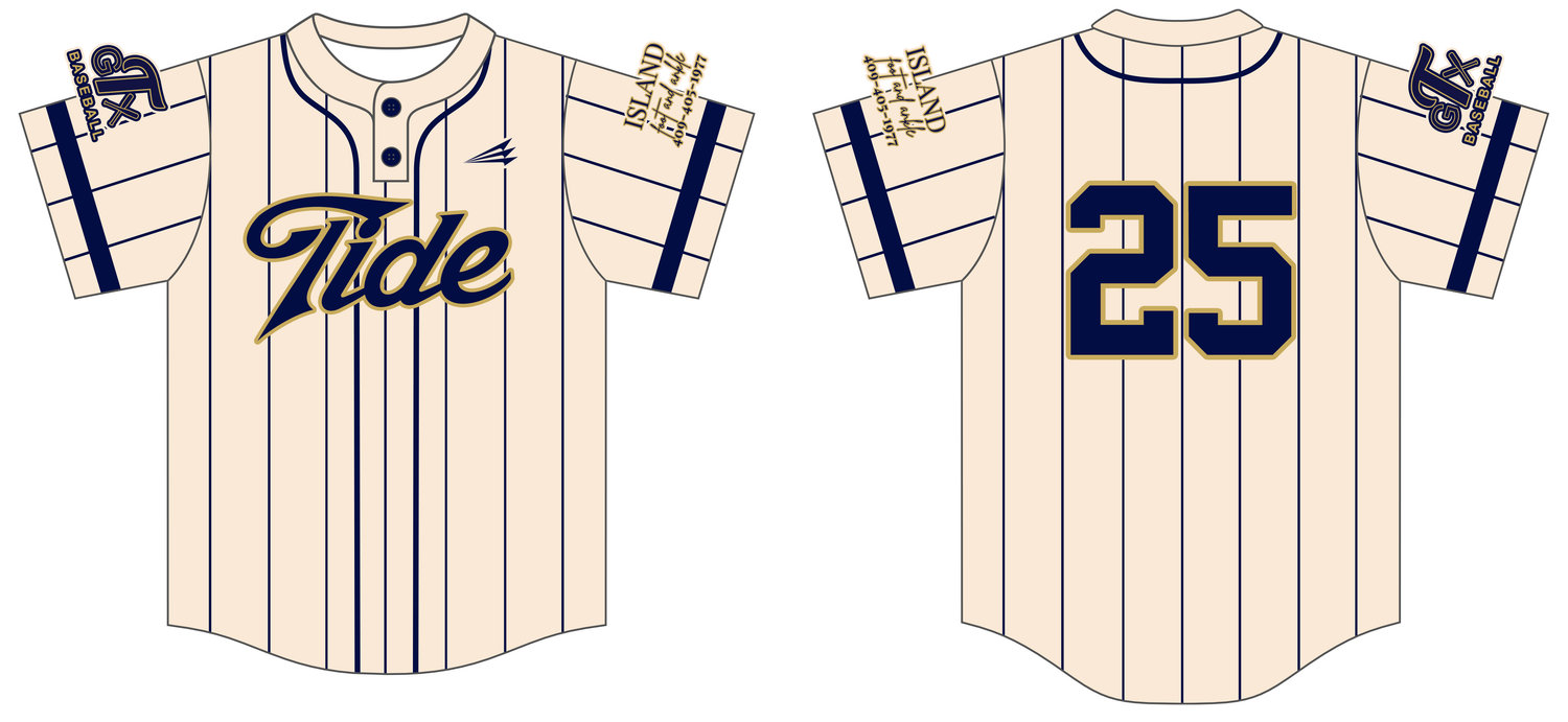 Tide Custom NanoDri Baseball Jersey #J1C