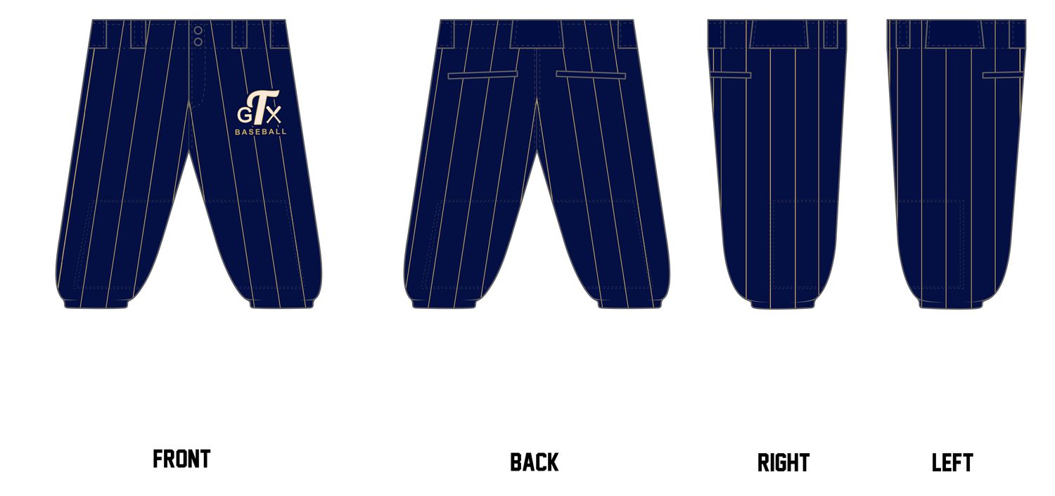 Tide Custom Knicker Baseball Pant #BP1D