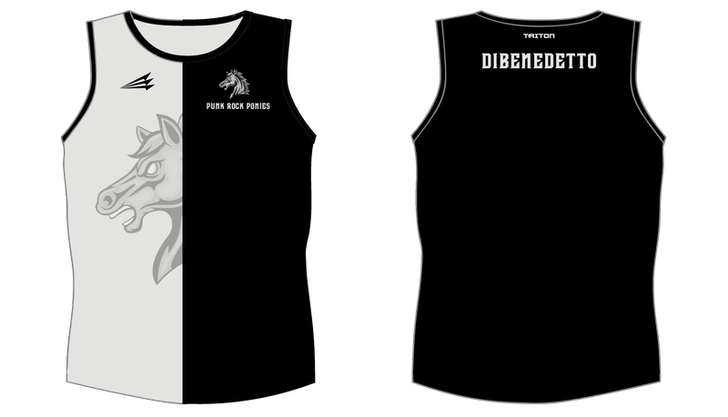 Punk Rock Ponies Custom NanoDri Singlet #SN1