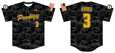 Prodigy Baseball Miami Custom Nanodri Baseball Jersey #J10C