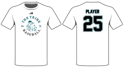 The Tribe Baseball Custom HyperTee #HT1