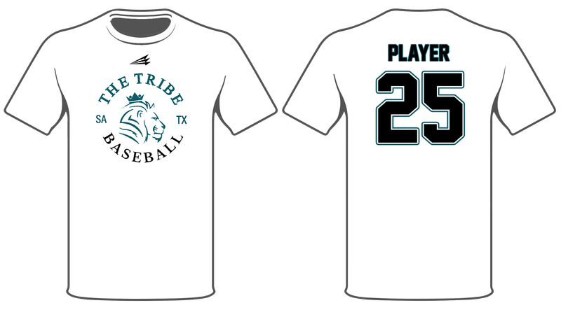 The Tribe Baseball Custom HyperTee #HT1
