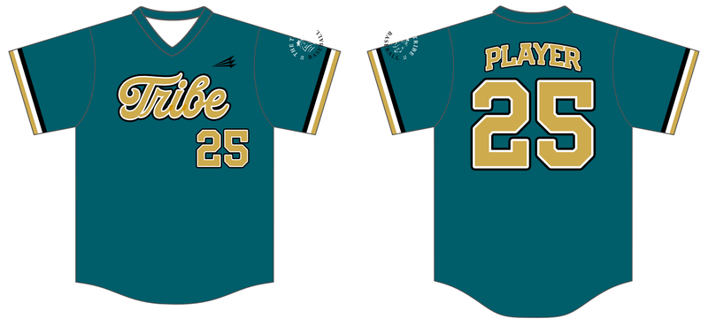 The Tribe Baseball Custom NanoDri Baseball Jersey #J5D
