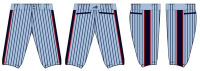 Tombigbee Tribe Stacheman Elite Custom Knicker Baseball Pants #BP20C
