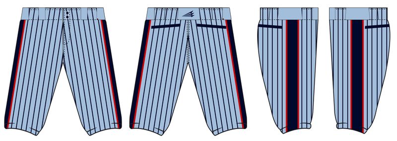 Tombigbee Tribe Stacheman Elite Custom Knicker Baseball Pants #BP20C