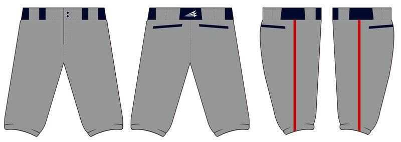 Tombigbee Tribe Stacheman Elite Custom Knicker Baseball Pants #BP9C