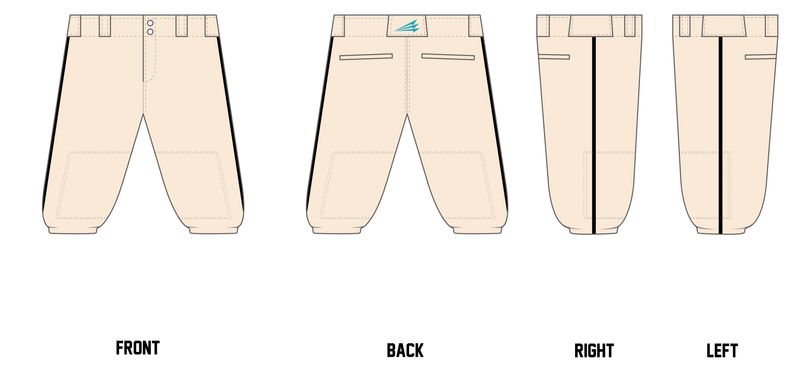 The Tribe Custom Knicker Baseball Pant #BP3C