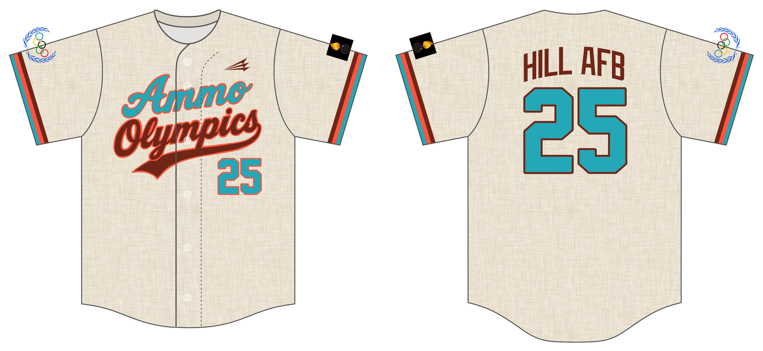 Ammo Olympics Custom HexaFlex Baseball Jersey #J1