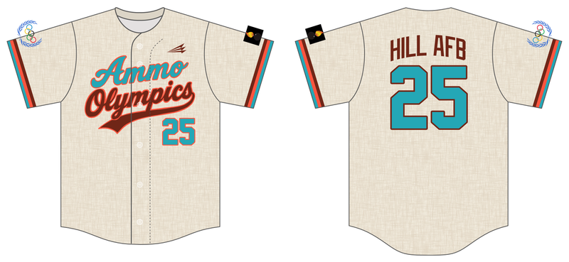 Ammo Olympics Custom HexaFlex Baseball Jersey #J1