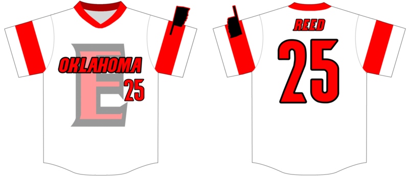 Oklahoma Elite Custom HexaFlex Baseball Jersey #1D