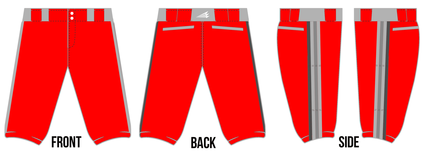Key West Heat Baseball Custom Stacheman Elite Knicker Pant #BP5B