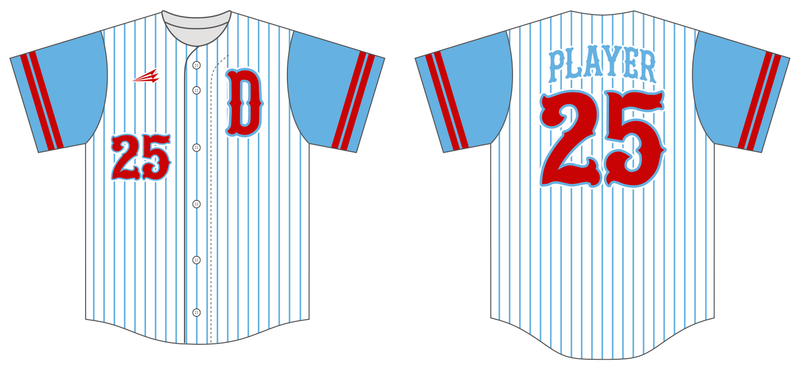 Diamond Dogs Custom HexaFlex Baseball Jersey #J9