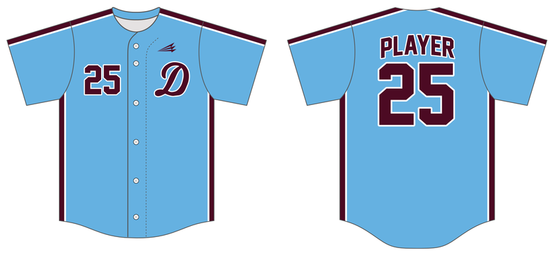 Diamond Dogs Custom HexaFlex Baseball Jersey #J6B