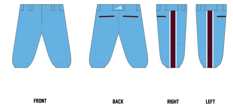 Diamond Dogs Custom Knicker Baseball Pant #BP6B