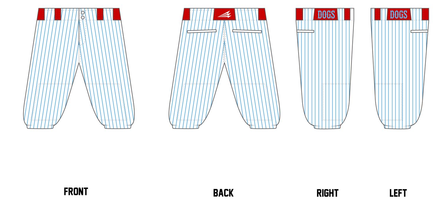Diamond Dogs Custom Knicker Baseball Pant #BP9