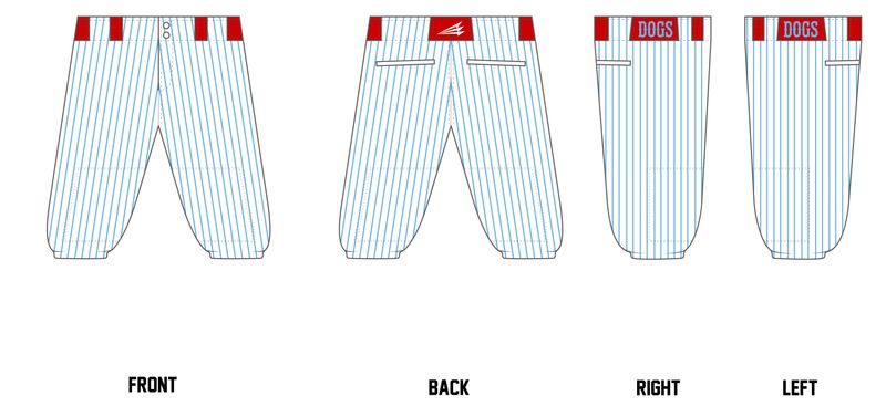 Diamond Dogs Custom Knicker Baseball Pant #BP9