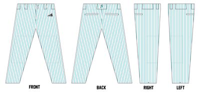 Suncoast Marlins Custom Athletic Baseball Pant #BP2c