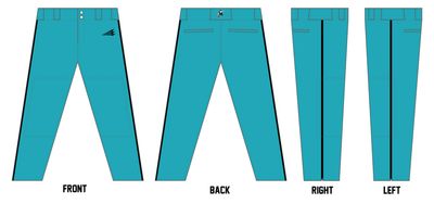 Suncoast Marlins Custom Athletic Baseball Pant #BP1b
