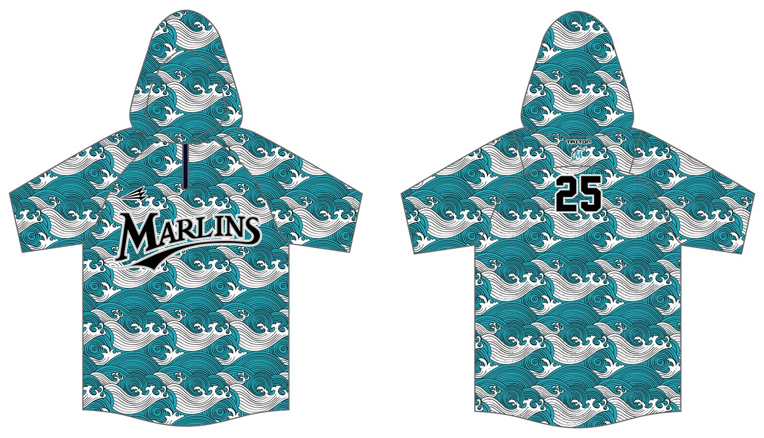 Suncoast Marlins Custom BP Jacket #BPJ1