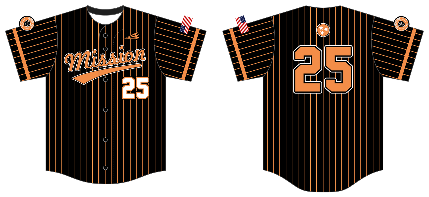 Mission Baseball Custom Nanodri Baseball Jersey #J30