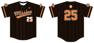 Mission Baseball Custom Nanodri Baseball Jersey #J30