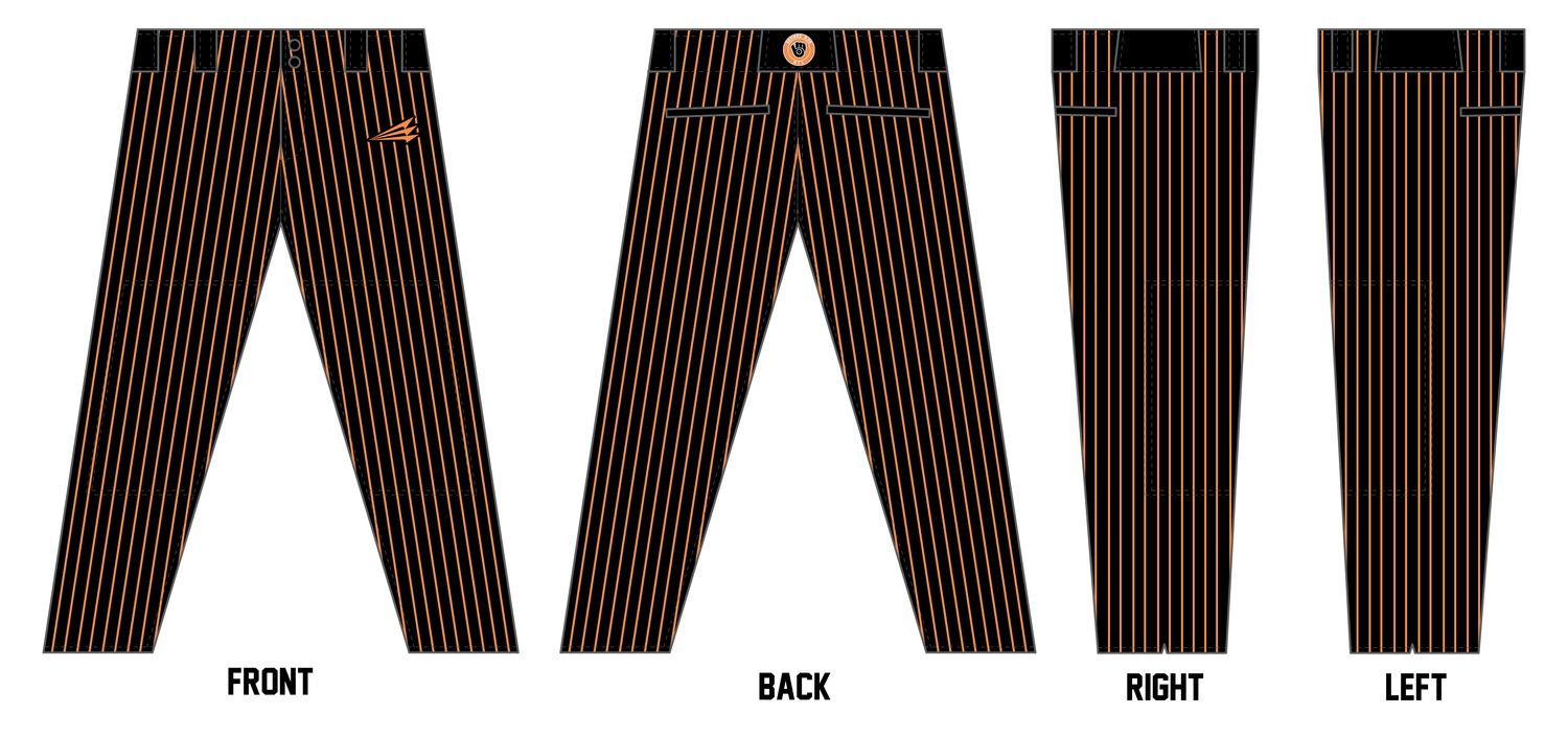 Mission Baseball Custom Athletic Cut Baseball Pants #BP30A