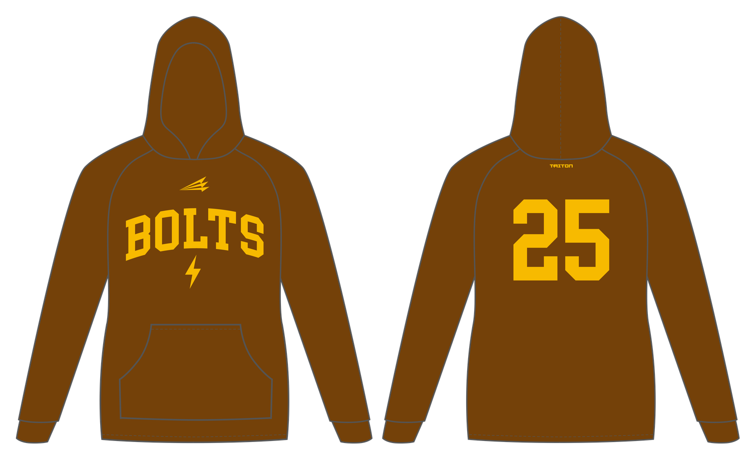 Twelve Eleven Bolts Custom Vulcan Hoodie #VH1B
