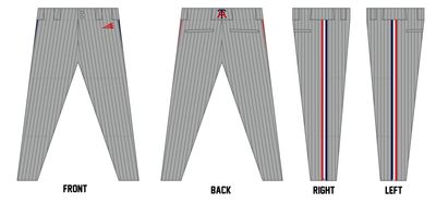 Arlington Twins Custom Athletic Baseball Pant #BP1B