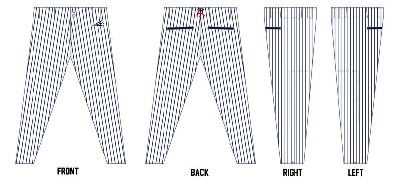 Arlington Twins Custom Athletic Baseball Pant #BP2C