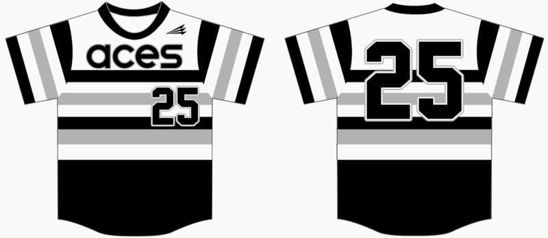 Gwinnett Aces Custom Hexaflex Baseball Jersey #2D