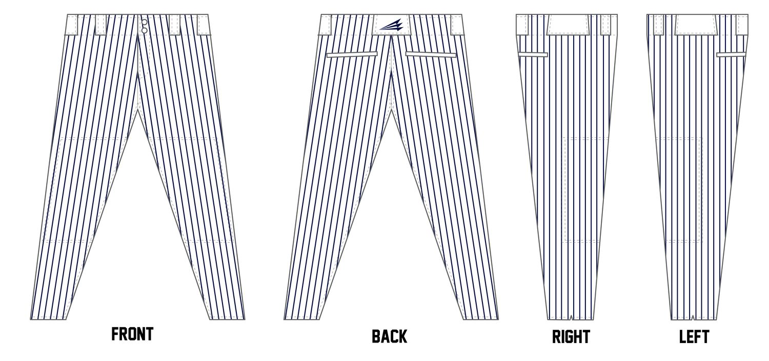 Carterville Crush Custom Athletic Baseball Pant #BP4B