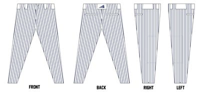 Carterville Crush Custom Athletic Baseball Pant #BP4B