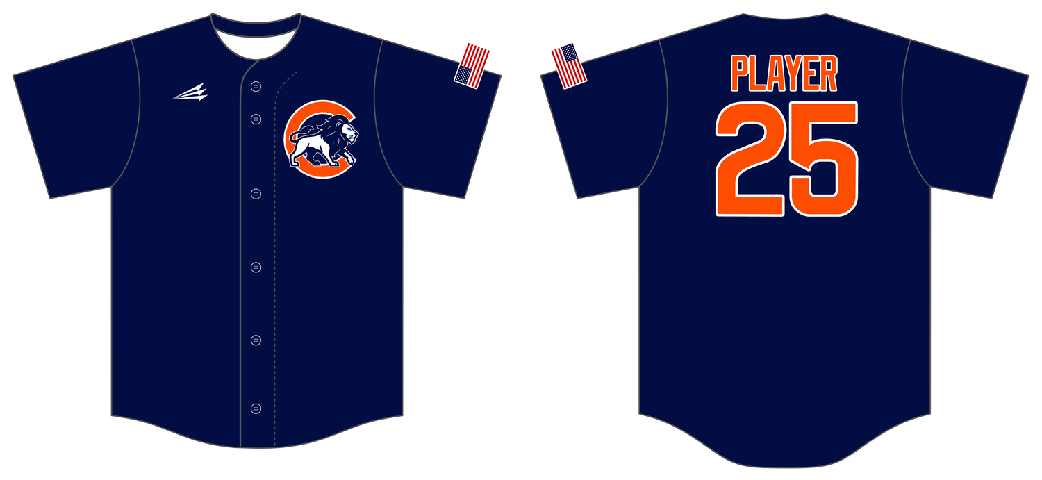 Carterville Crush Custom HexaFlex Baseball Jersey #J5C